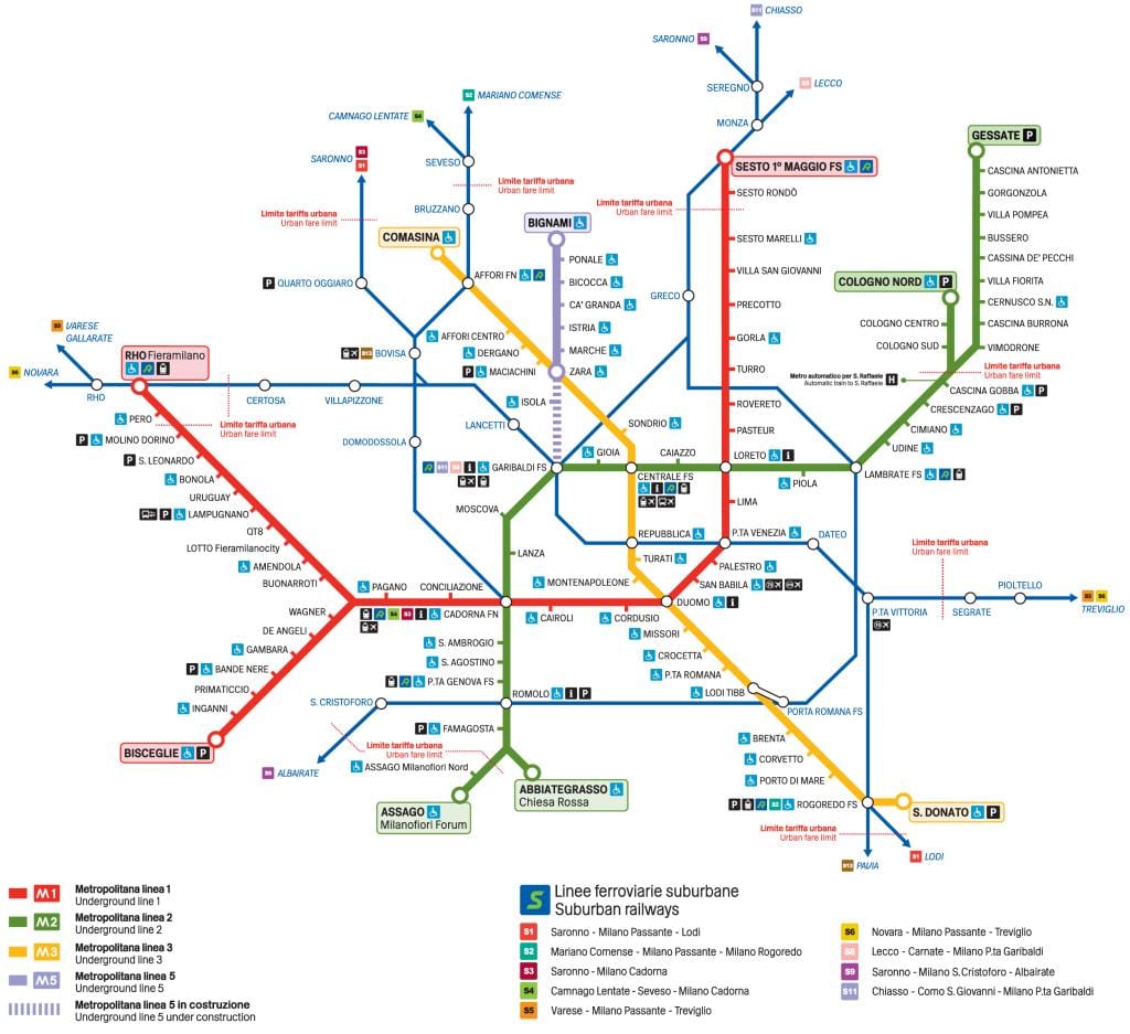 atm mapa milano