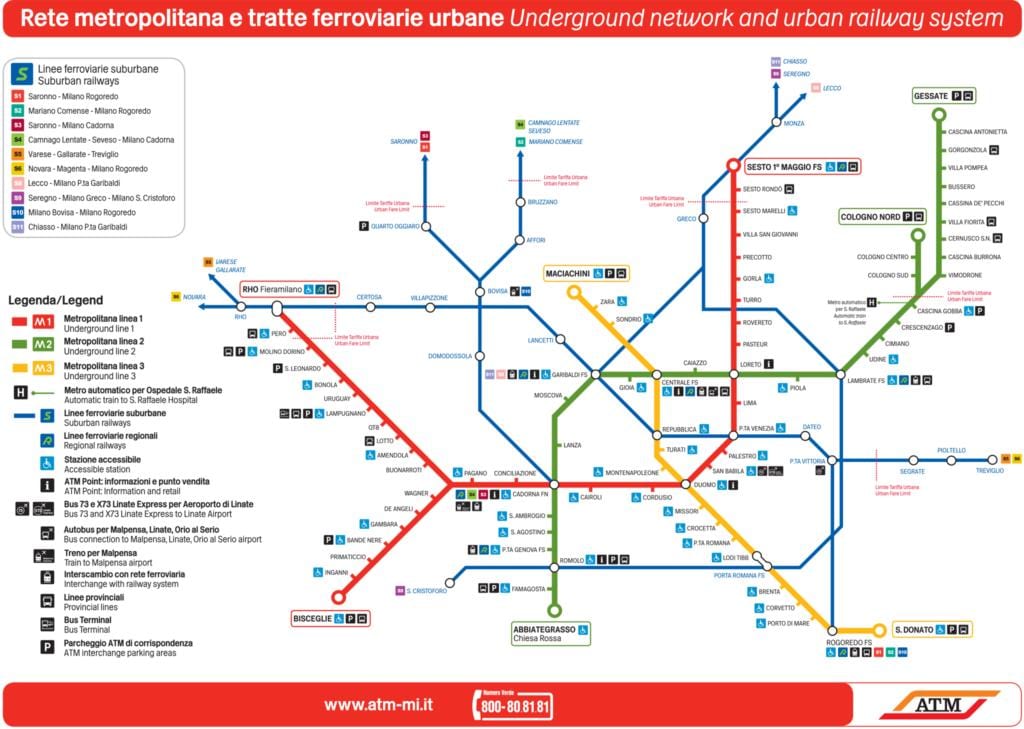 mapa lampugnano autobusové nádraží milan