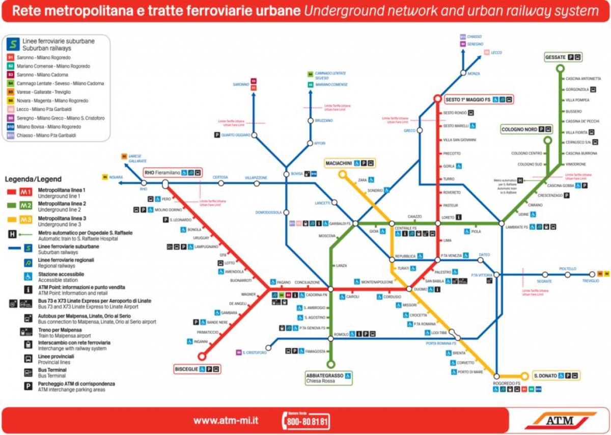 mapa lampugnano autobusové nádraží milan