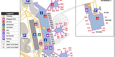 Milan malpensa mapě